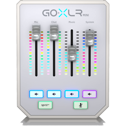 TC Helicon GOXLR Mini White Online Broadcast Mixer