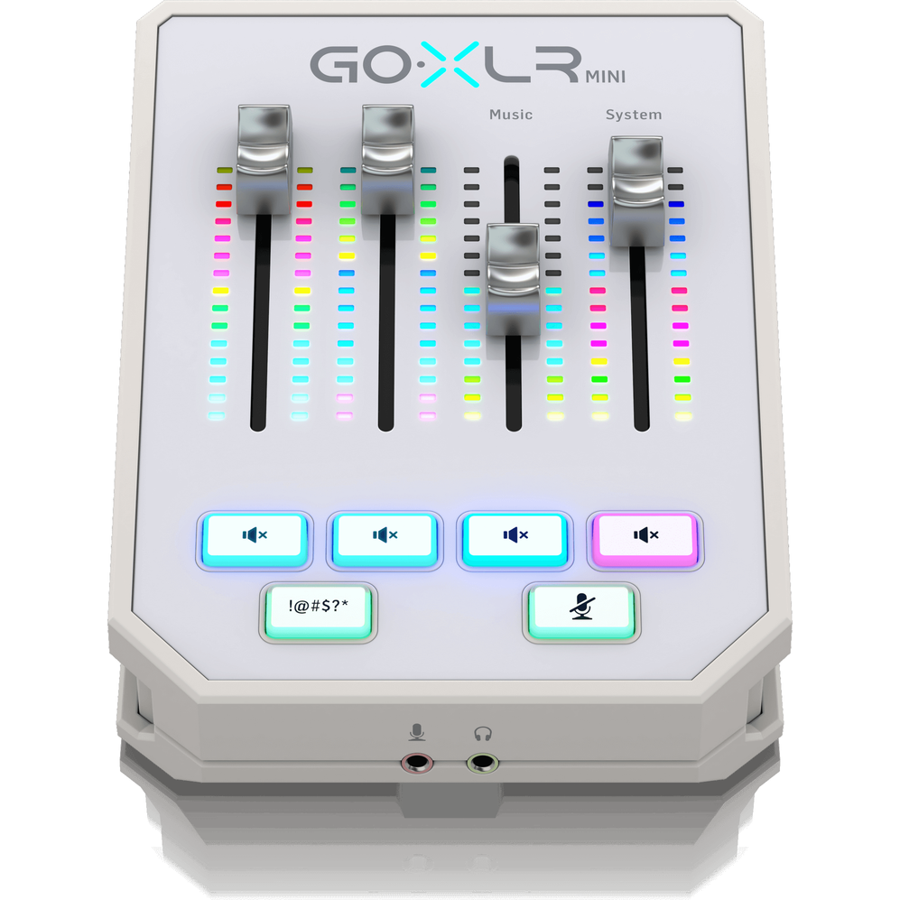 TC Helicon GOXLR Mini White Online Broadcast Mixer