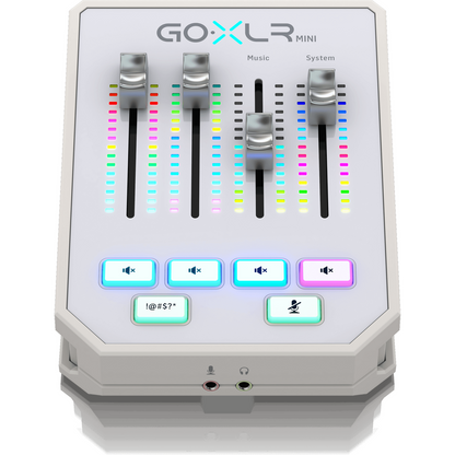 TC Helicon GOXLR Mini White Online Broadcast Mixer