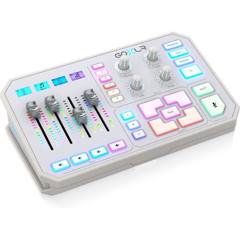 TC Helicon GOXLR White Online Broadcaster Platform