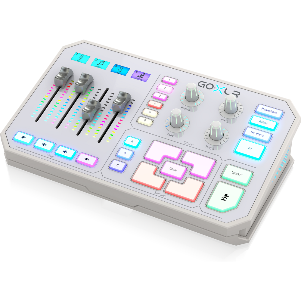 TC Helicon GOXLR White Online Broadcaster Platform