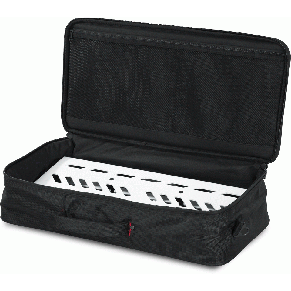 Gator GPB-BAK-WH White Aluminum Pedal Board Large W/ Bag