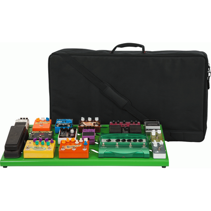 Gator GPB-XBAK-GR Green XBAK Aluminium Pedal Board W/ Bag