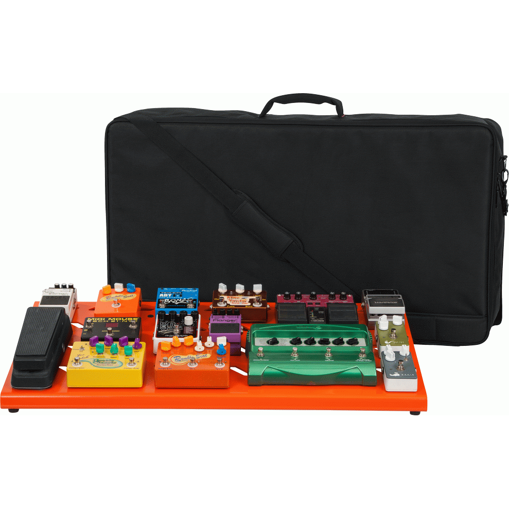 Gator GPB-XBAK-OR Orange XBAK Aluminium Pedal Board W/ Bag