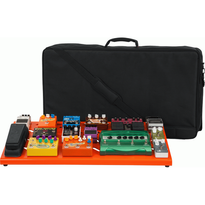 Gator GPB-XBAK-OR Orange XBAK Aluminium Pedal Board W/ Bag