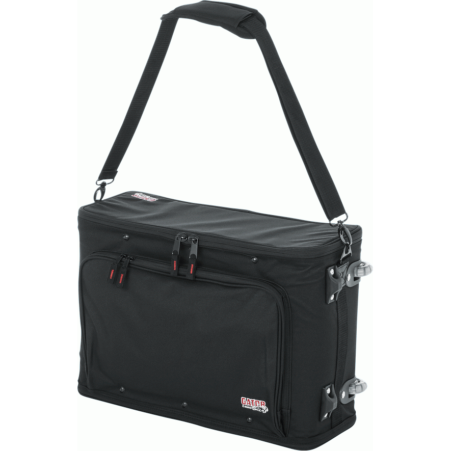 Gator GR-RACKBAG-2UW Lightweight Rolling Rack Bag 2U