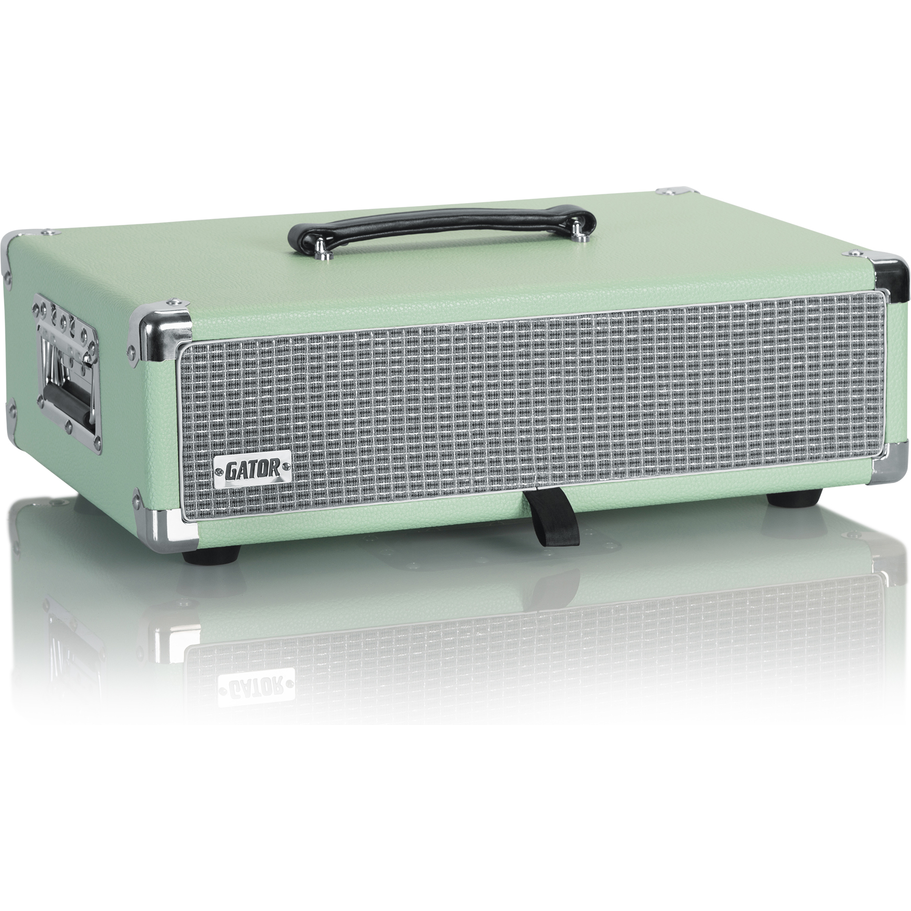 Gator GR-RETRORACK-2SG 2RU Amp Rack Case Seafoam Green