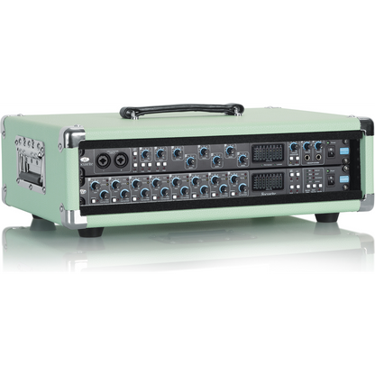 Gator GR-RETRORACK-2SG 2RU Amp Rack Case Seafoam Green