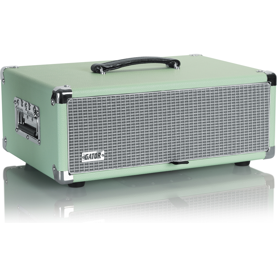 Gator GR-RETRORACK-3SG 3RU Amp Rack Case Seafoam Green