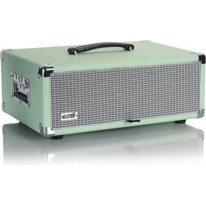 Gator GR-RETRORACK-3SG 3RU Amp Rack Case Seafoam Green