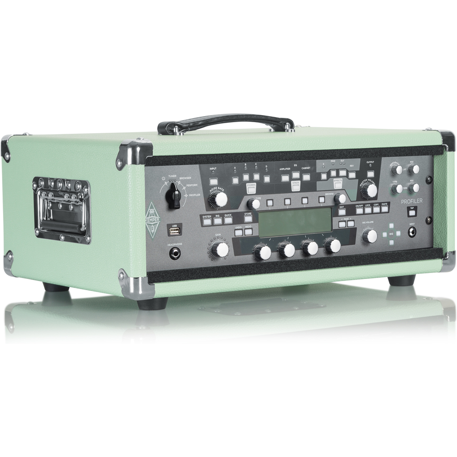 Gator GR-RETRORACK-3SG 3RU Amp Rack Case Seafoam Green