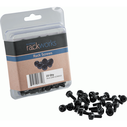 Gator GRW-SCRW025 Rack Screws 25 Pack