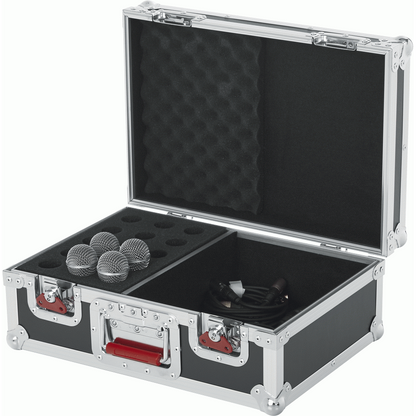 Gator G-TOUR M15 Wood Microphone Flight Case