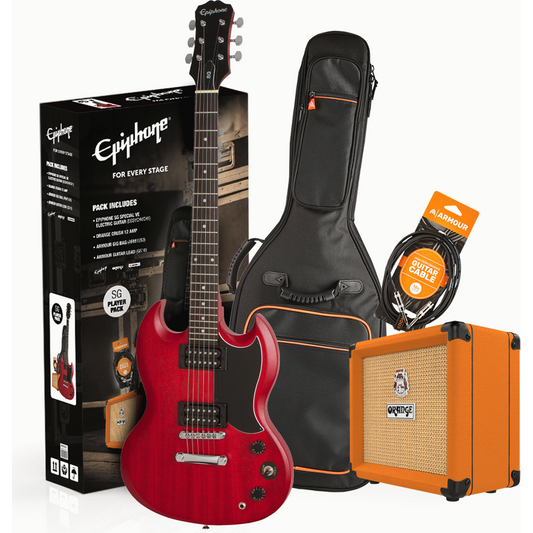 Epiphone SG Special E1 Guitar Pack with Orange Crush Amplifier & Accessories