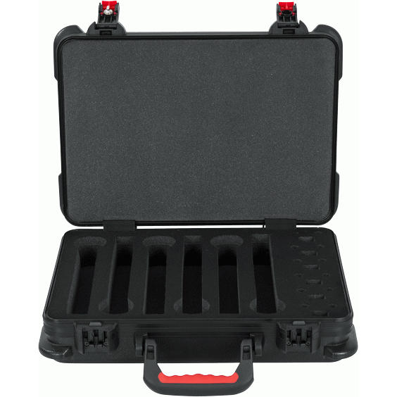 Gator GTSA-MICW6 TSA Wireless Microphone Case