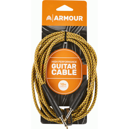 Armour GW10G Guitar 10 Foot Woven Gold Rope