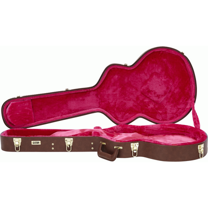 Gator GW-335-BROWN Deluxe Wood Guitar Case