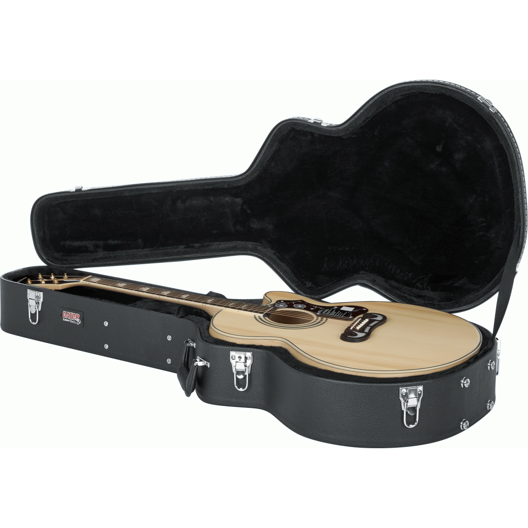 Gator GW-JUMBO Deluxe Wood Guitar Case