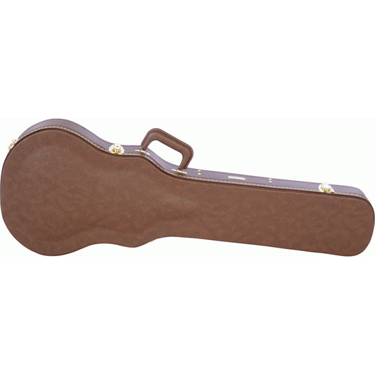 Gator GW-LP-BROWN Deluxe Wood Guitar Case