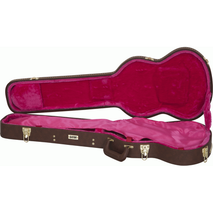 Gator GW-SG-BROWN Deluxe Wood Guitar Case