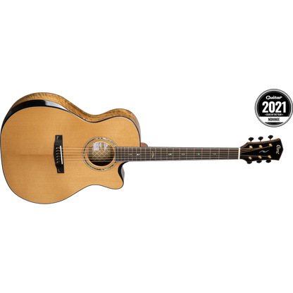 Cort Gold Edge Limited Edition Natural Auditorium Cutaway Acoustic Guitar