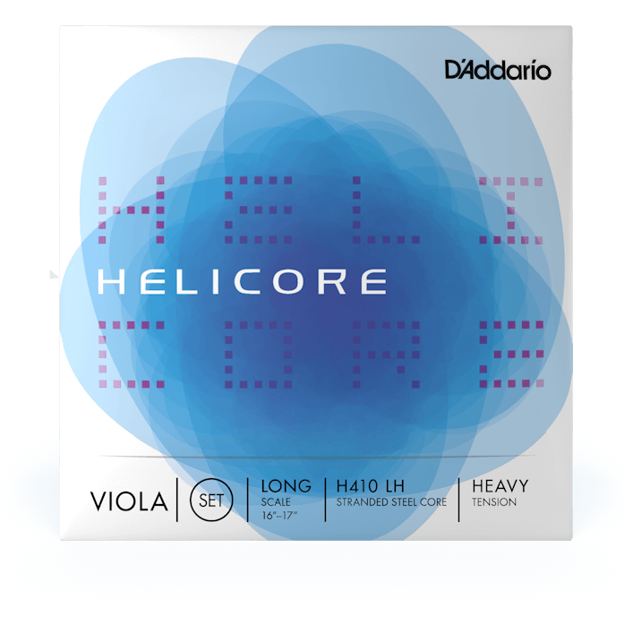 D'Addario Helicore Viola String Set – Long Scale – Heavy Tension