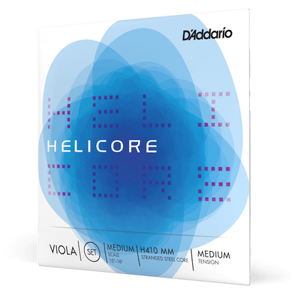 D'Addario Helicore Viola String Set – Medium Scale – Medium Tension