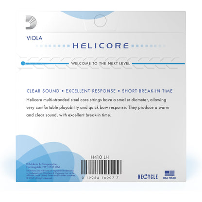 D'Addario Helicore Viola String Set, Long Scale, Heavy Tension