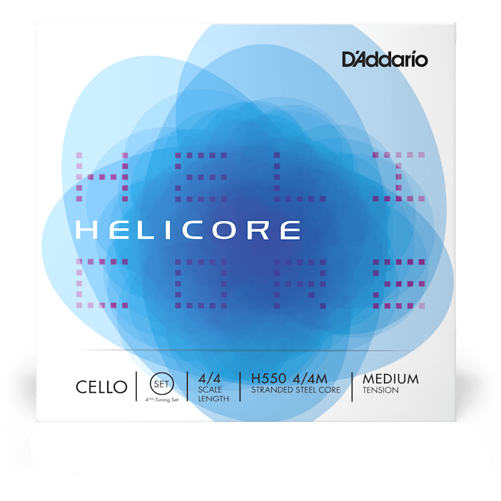 D'Addario Helicore Fourths-Tuning Cello A String – 4/4 Scale – Medium Tension
