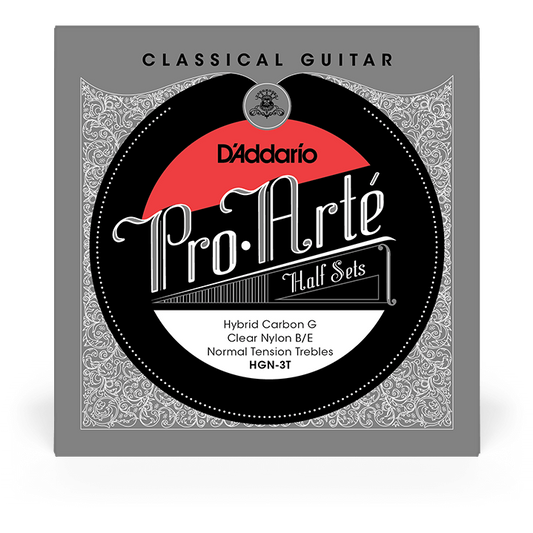 D'Addario Pro-Arte Hybrid Carbon G Classical Guitar Strings Half Set – Normal Tension