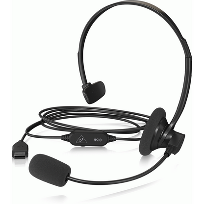 Behringer HS10 USB Mono Headset W/ Mic