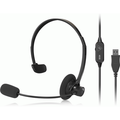 Behringer HS10 USB Mono Headset W/ Mic