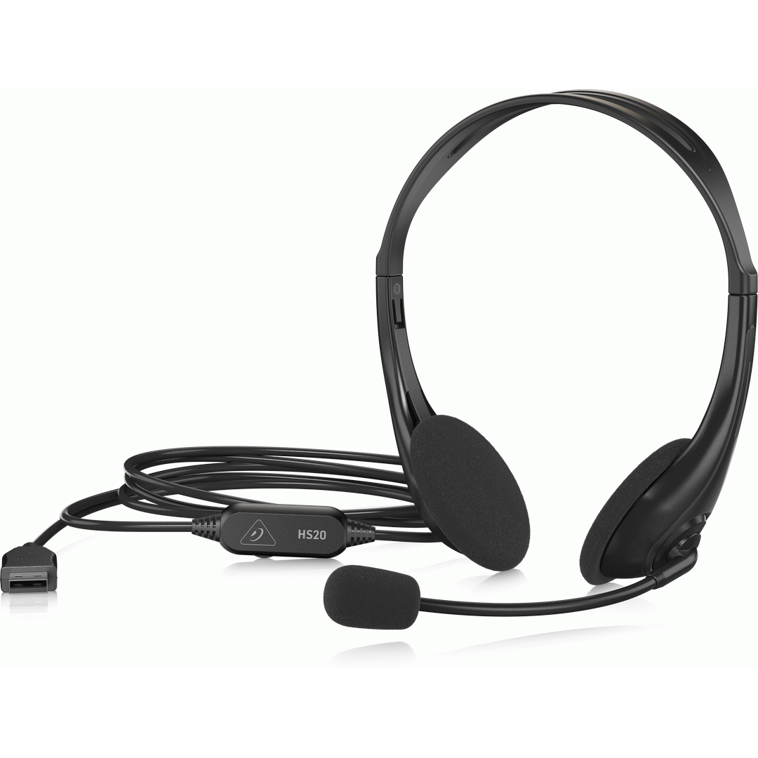 Behringer HS20 USB Stereo Headset W/ Mic