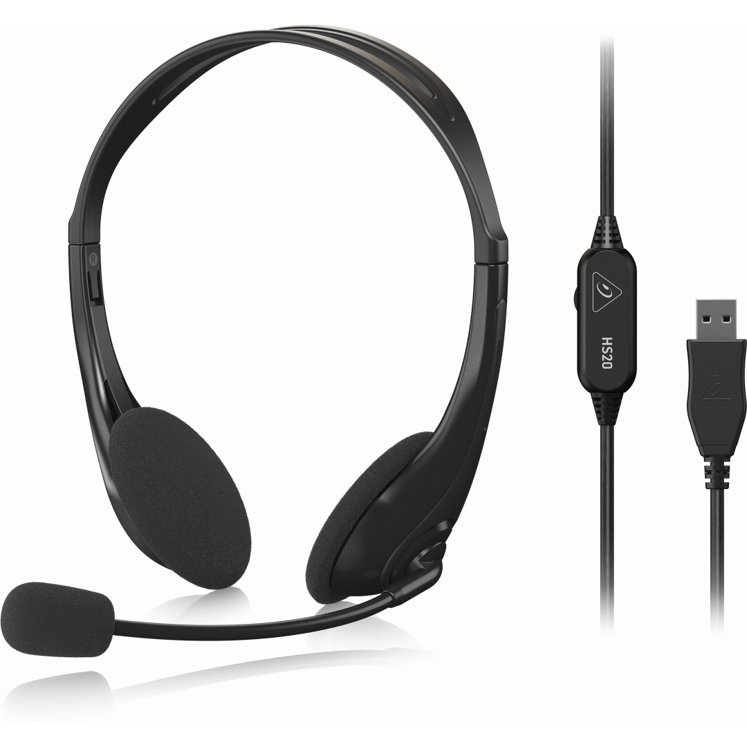 Behringer HS20 USB Stereo Headset W/ Mic