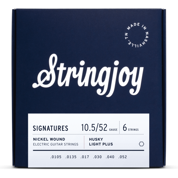 Stringjoy Signatures | Husky Light Plus Gauge (10.5-52) Nickel Wound Electric Guitar Strings