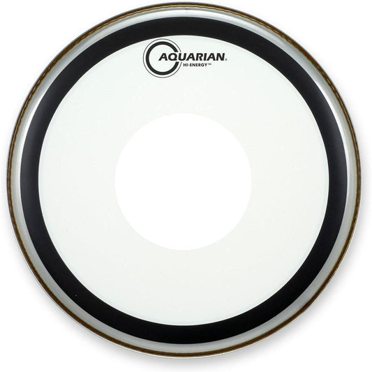 Aquarian Hi-Energy Snare – Batter Drumhead – Clear – 13″ (HE13)