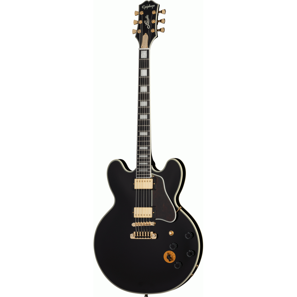 Epiphone ES-335 B.B. King Lucille Ebony (Including EpiLite Case)