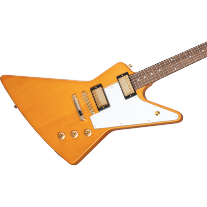 Epiphone 1958 Korina Explorer (White Pickguard), Aged Natural