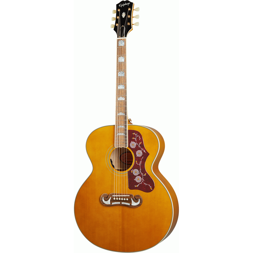 Epiphone J-200 Aged Antique Natural Gloss