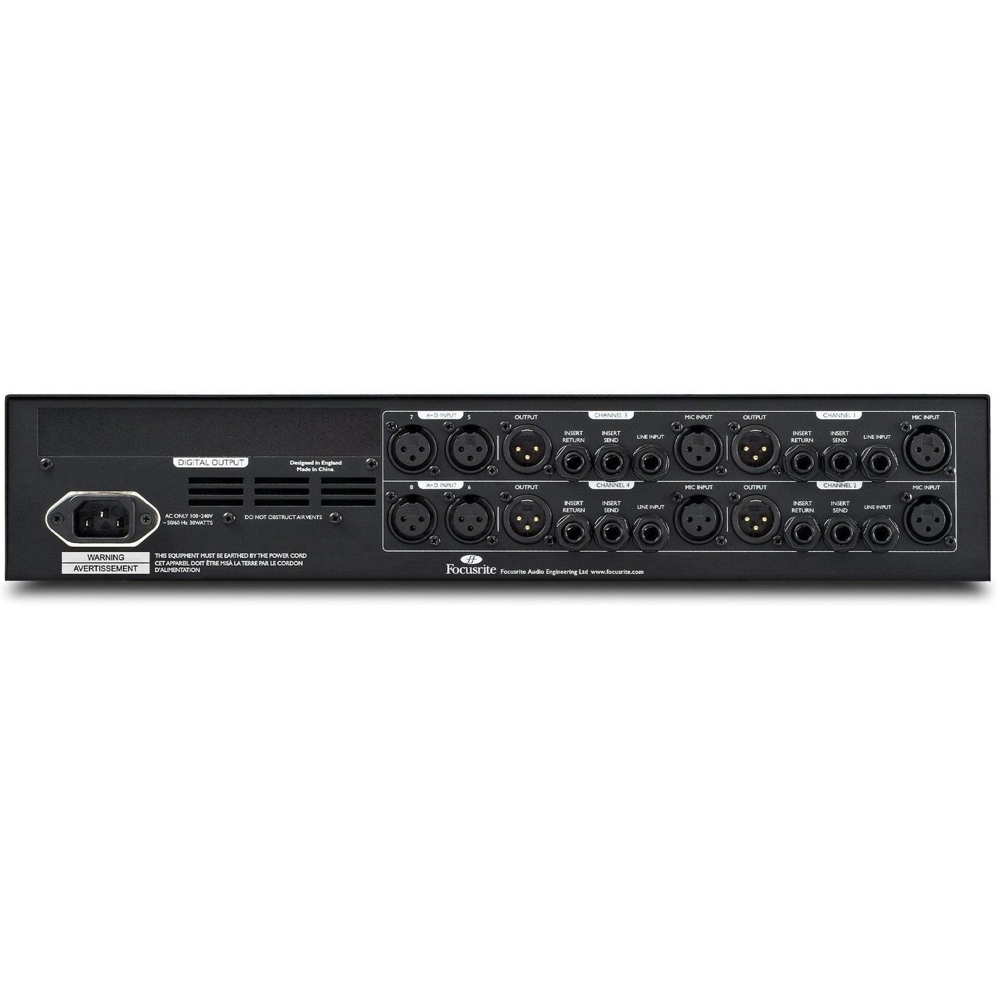 Focusrite ISA428 MKII High Grade Mic Preamp