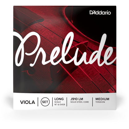 D'Addario Prelude Viola String Set – Long Scale – Medium Tension