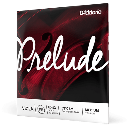 D'Addario Prelude Viola String Set – Long Scale – Medium Tension