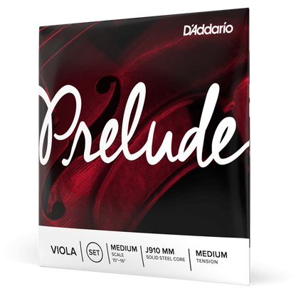 D'Addario Prelude Viola String Set – Medium Scale – Medium Tension