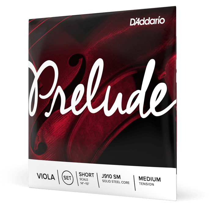 D'Addario Prelude Viola String Set – Short Scale – Medium Tension