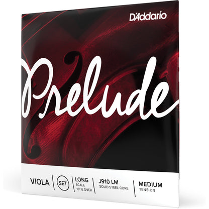 D'Addario Prelude Viola String Set, Long Scale, Medium Tension