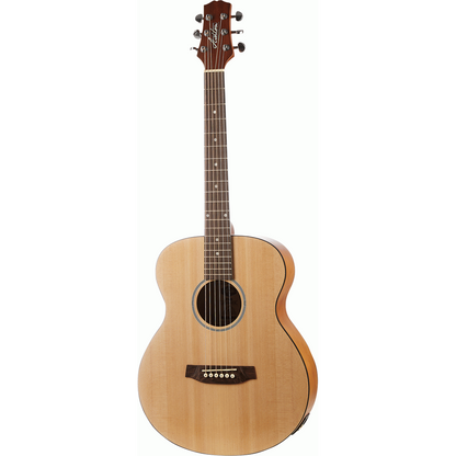 Ashton JJR20EQ NTM Junior Jumbo Acoustic Guitar with EQ