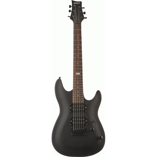 Ashton JOEY BACKSTAGE BKM Mini Beginner Electric Guitar (Matte Black)