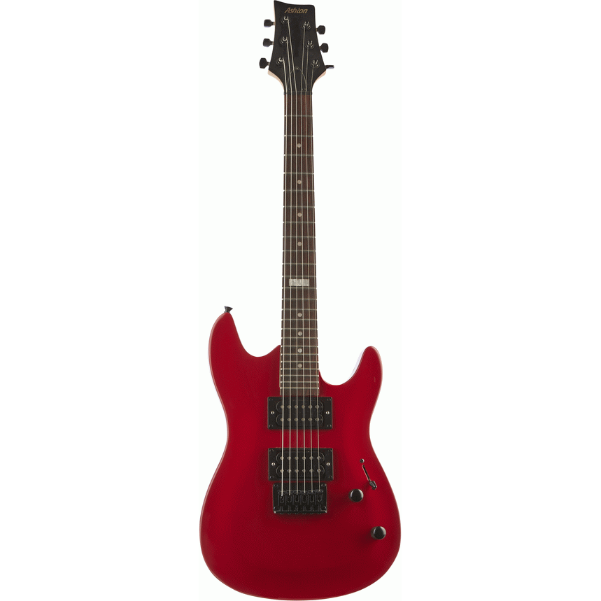 Ashton JOEY BACKSTAGE RD Mini Beginner Electric Guitar (Red)