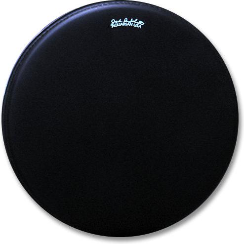 Aquarian Jack DeJohnette – Batter Bass Drumhead – Black Texture Coated – 18″ (JD18B)