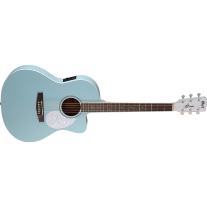 Cort Jade Classic Small Body Cutaway Acoustic Guitar OP Sky Blue